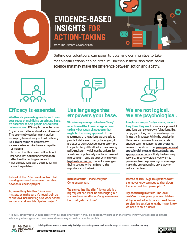 9 Evidence-Based Insights for Action-Taking